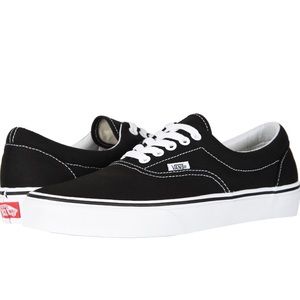 Vans Era Classic Black womens 9/mens 7.5